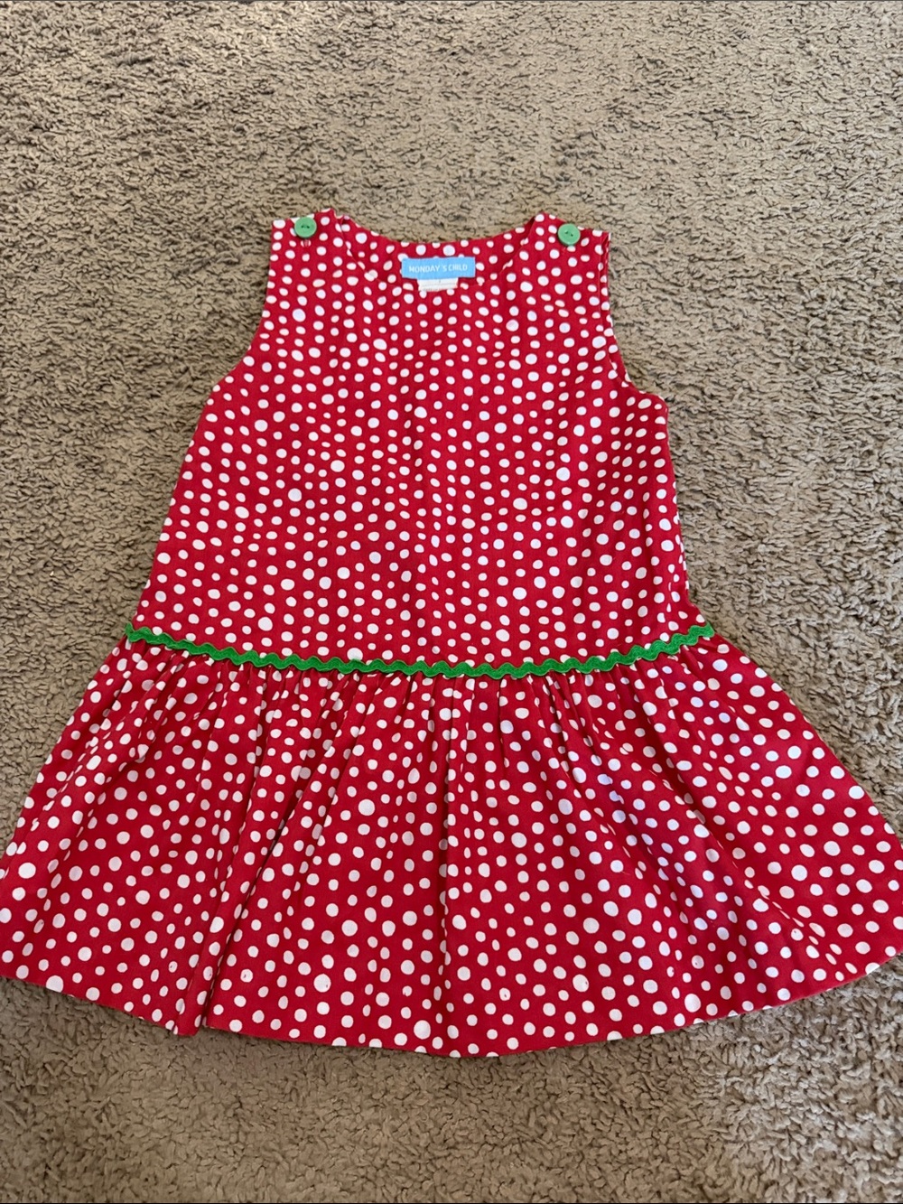 Size 2 Christmas dress